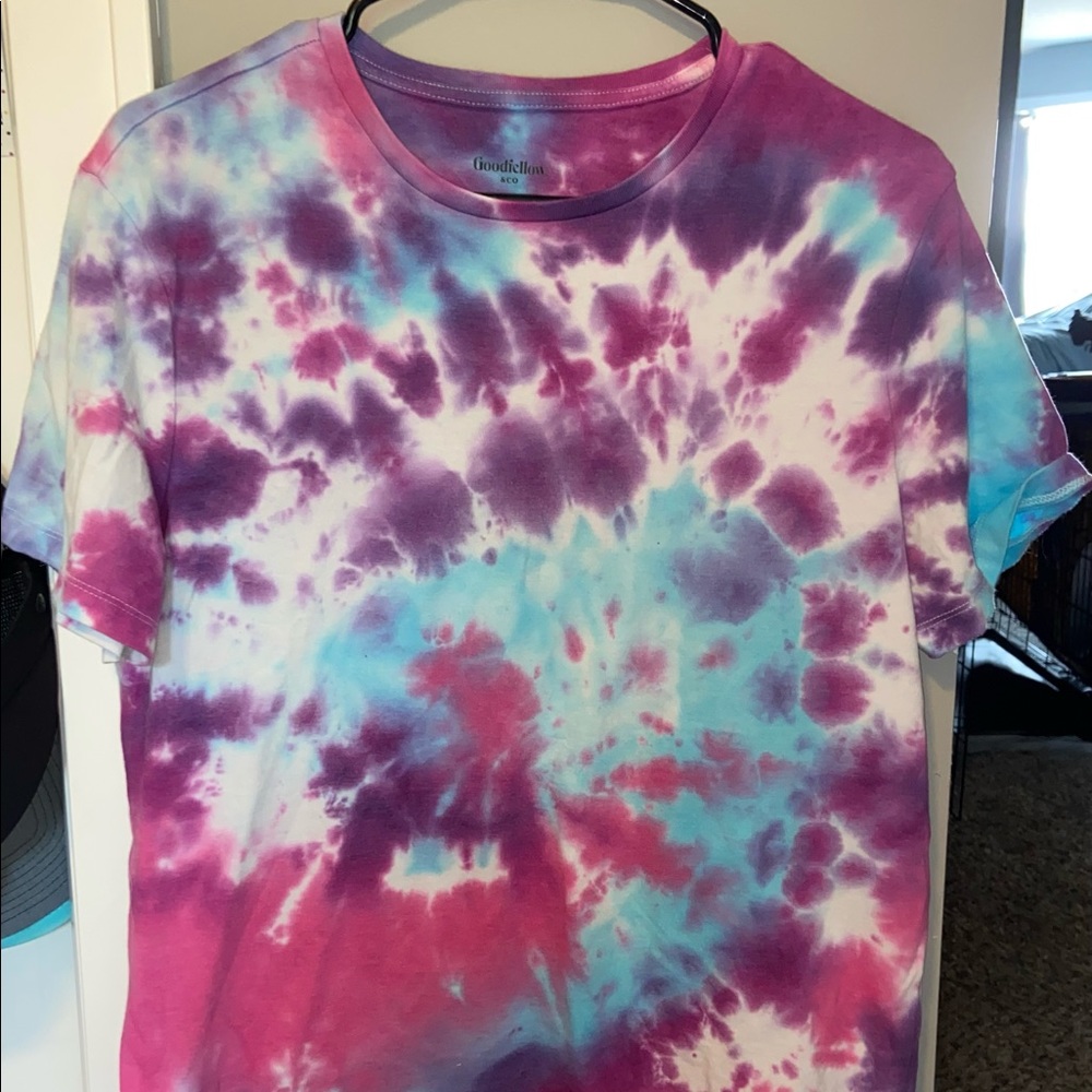 Tie dyed by me.